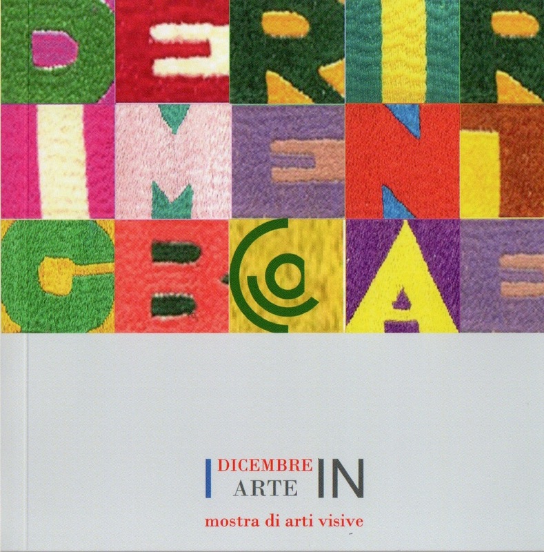 Dicembre in arte - logo e copertina del catalogo